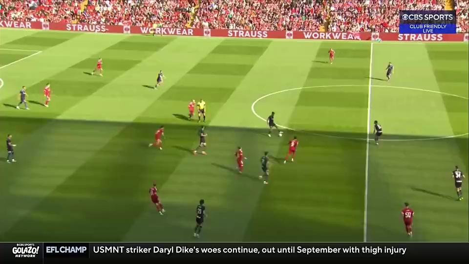 利物浦轻取西班牙，哈兰德世界波破门中超